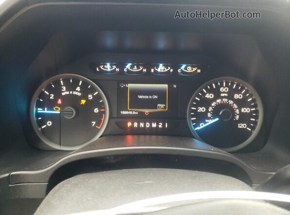 1FTEW1EP4HKD46990 2017 FORD F150 Blue Սարքավորումների վահանակի տեսք