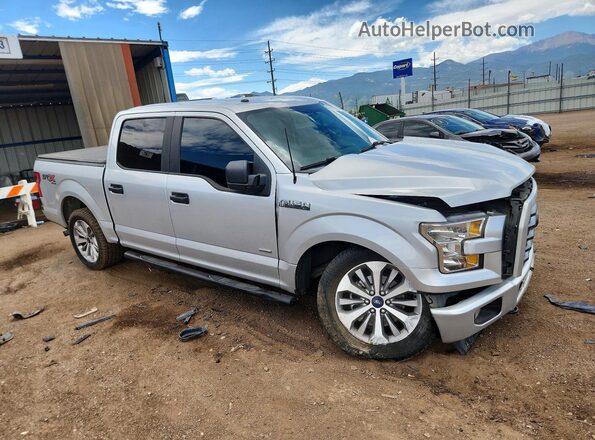 1FTEW1EP4HKE17122 2017 FORD F150 Silver წინა მარჯვენა
