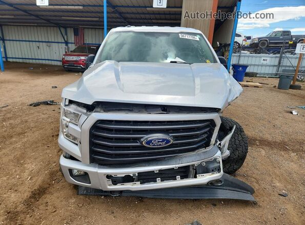1FTEW1EP4HKE17122 2017 FORD F150 Silver წინა ხედი