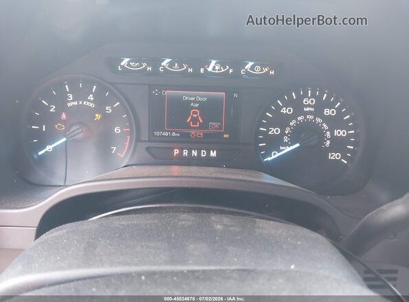1FTEW1EP4JFB65631 2018 FORD F150 Gray Вид задніх сидінь