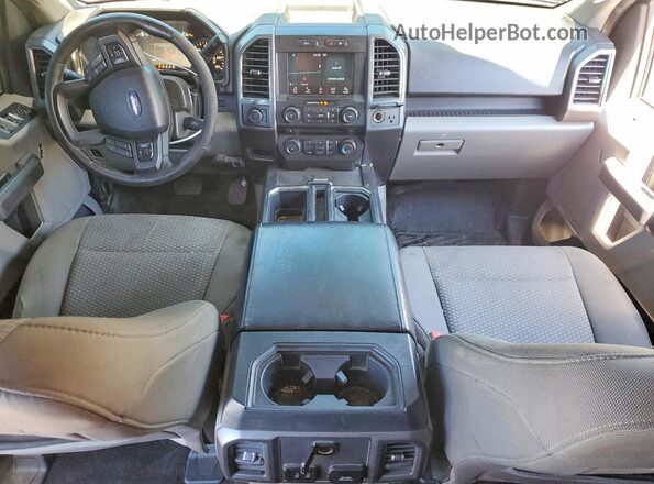 1FTEW1EP4JFC13788 2018 FORD F150 Черный Вид панели приборов