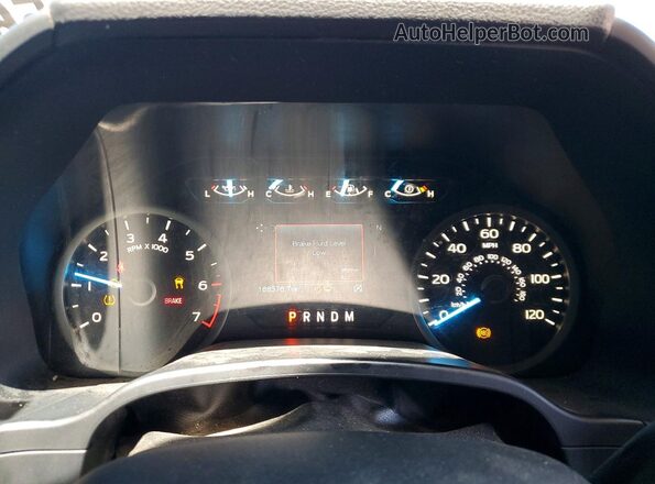 1FTEW1EP4JFC13788 2018 FORD F150 Черный Вид щитка приборов