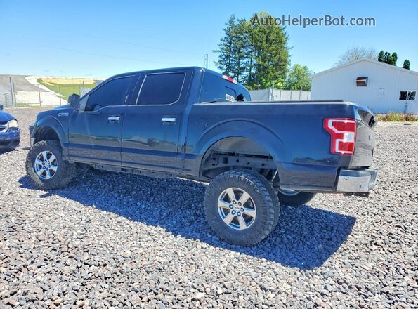 1FTEW1EP4JFC13788 2018 FORD F150 Черный Задняя левая четверть