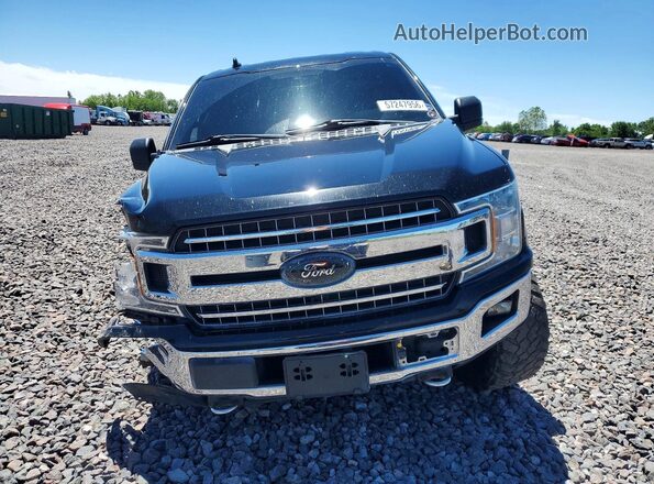 1FTEW1EP4JFC13788 2018 FORD F150 Черный Вид спереди