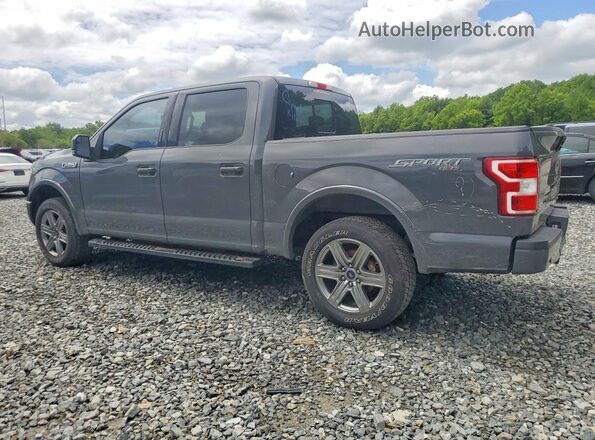 1FTEW1EP4JFD45191 2018 FORD F150 Gray Tył lewy