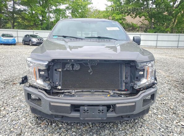 1FTEW1EP4JFD45191 2018 FORD F150 Gray Widok z przodu