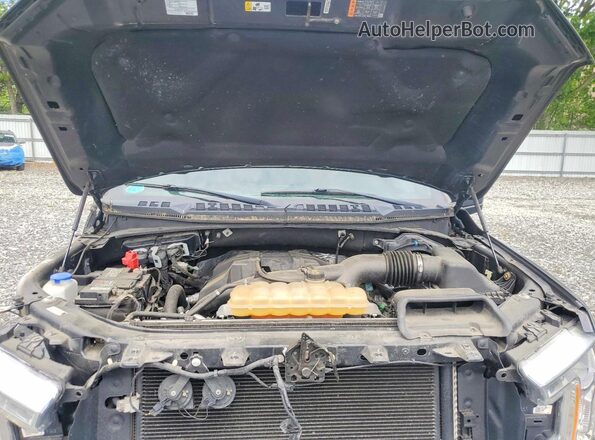1FTEW1EP4JFD45191 2018 FORD F150 Gray Widok wnętrza z tyłu