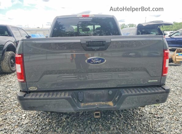1FTEW1EP4JFD45191 2018 FORD F150 Gray Widok z tyłu