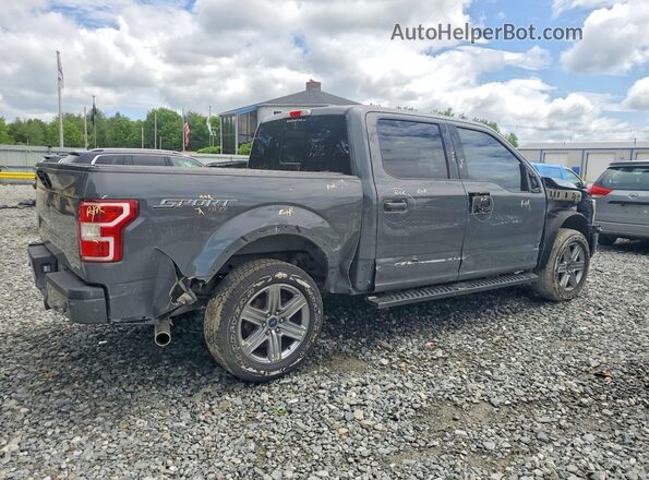 1FTEW1EP4JFD45191 2018 FORD F150 Gray Tył prawy