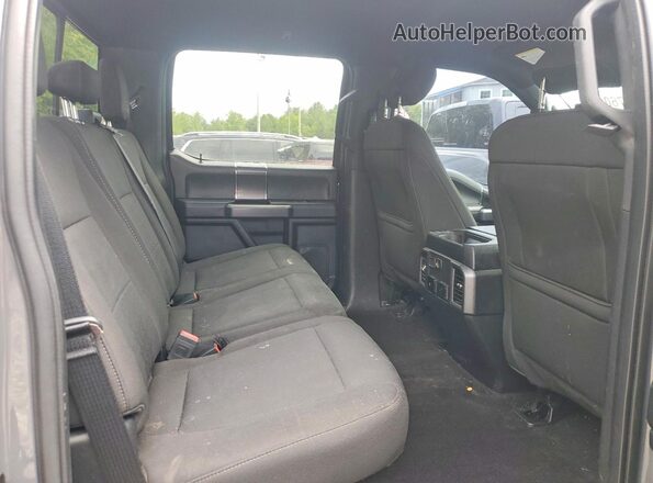 1FTEW1EP4JFD45191 2018 FORD F150 Gray Widok tylnych siedzeń