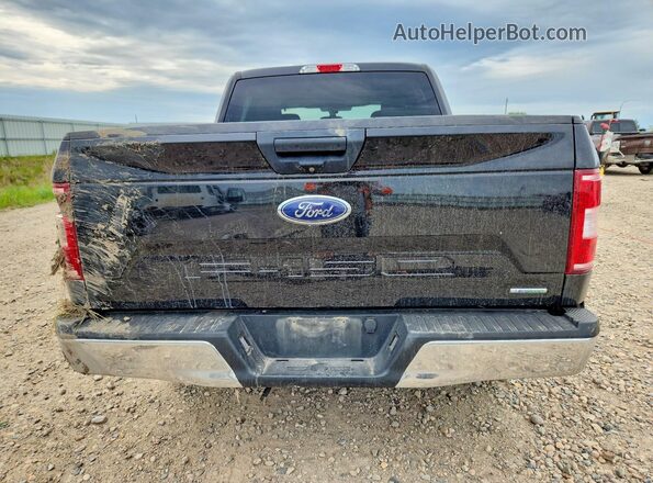 1FTEW1EP4JFD97243 2018 FORD F150 Black Вид ззаду