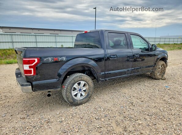 1FTEW1EP4JFD97243 2018 FORD F150 Black Задня права чверть