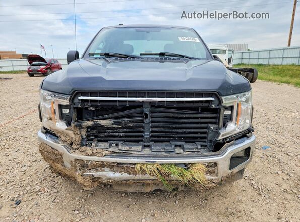1FTEW1EP4JFD97243 2018 FORD F150 Black Вид спереду