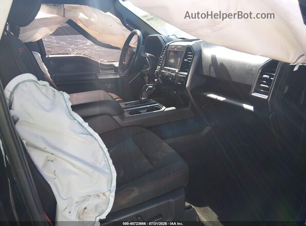1FTEW1EP4KFB71818 2019 FORD F150 Black Vista interior delantera