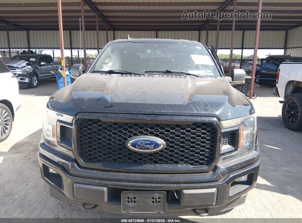 1FTEW1EP4KFB71818 2019 FORD F150 Black Vista del cuadro de instrumentos