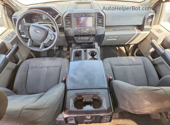 1FTEW1EP4KKD45121 2019 FORD F150 Silver წინა პანელის ხედი