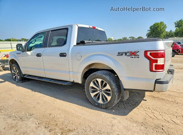 1FTEW1EP4KKD45121 2019 FORD F150 Silver უკანა მარცხენა