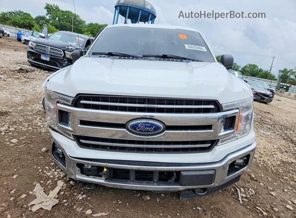 1FTEW1EP4LFB90399 2020 FORD F150 White Вид спереду