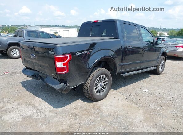 1FTEW1EP4LFC37785 2020 FORD F150 Black Rear right