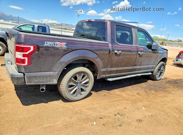 1FTEW1EP4LFC48446 2020 FORD F150 Black Trasero derecho