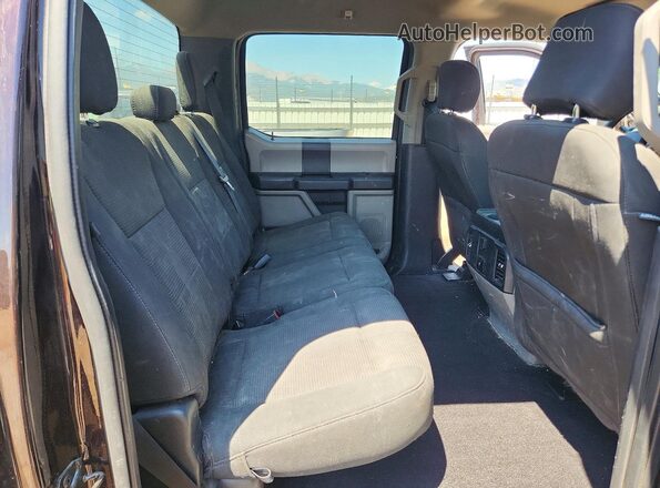 1FTEW1EP4LFC48446 2020 FORD F150 Black Vista de los asientos traseros