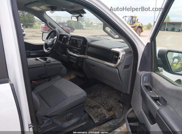 1FTEW1EP4MFA54873 2021 FORD F150 White წინა სალონის ხედი
