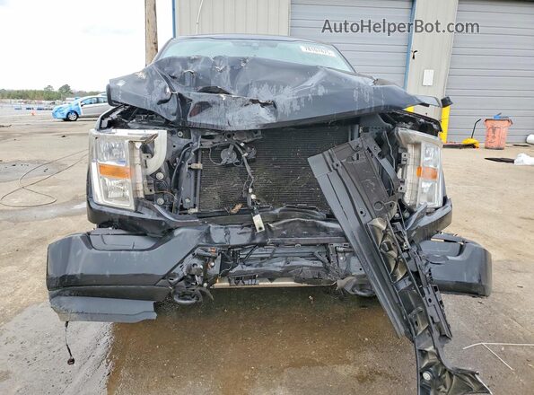 1FTEW1EP4MFC17697 2021 FORD F150 Black Вид спереду