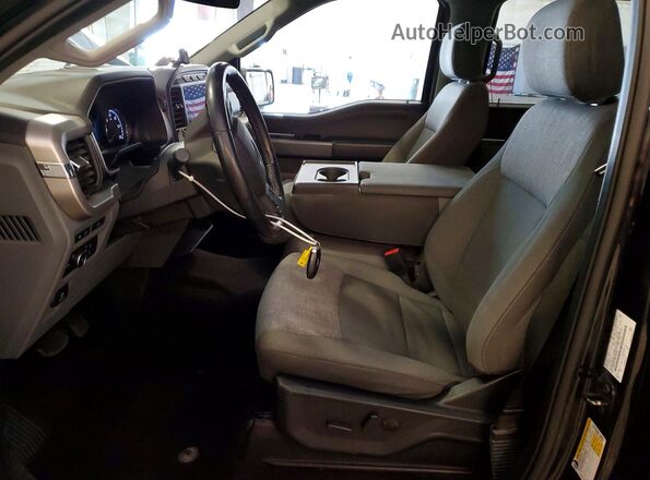 1FTEW1EP4MFC88883 2021 FORD F150 Blue Front interior view