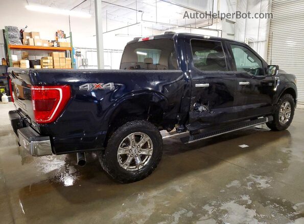1FTEW1EP4MFC88883 2021 FORD F150 Blue Rear right