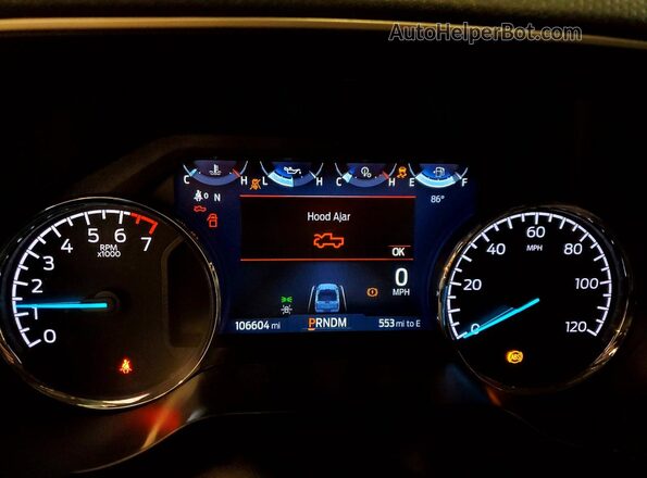 1FTEW1EP4MFC88883 2021 FORD F150 Blue Instrument cluster view