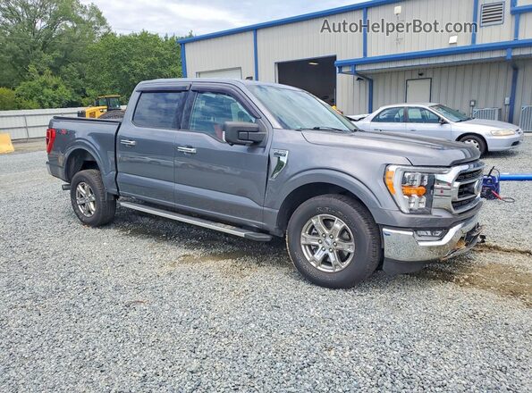 1FTEW1EP4NFA07523 2022 FORD F150 Charcoal Delantero derecho