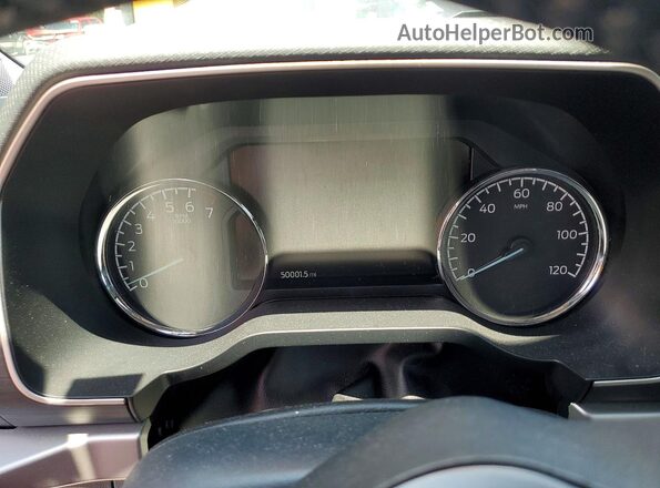 1FTEW1EP4NFA07523 2022 FORD F150 Charcoal Vista del cuadro de instrumentos