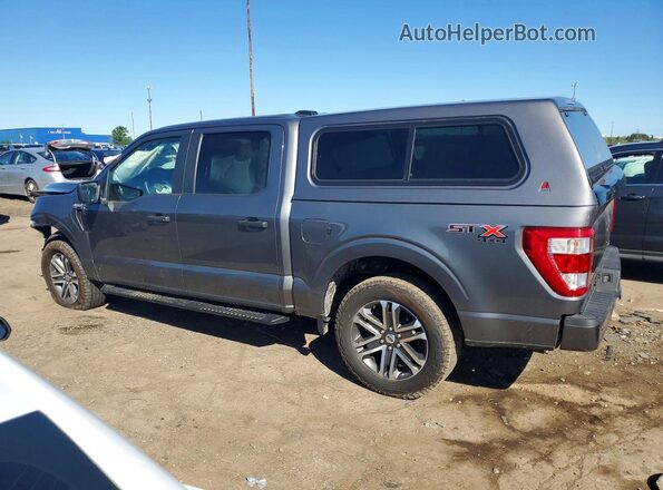 1FTEW1EP4NKD36116 2022 FORD F150 Gray Tył lewy