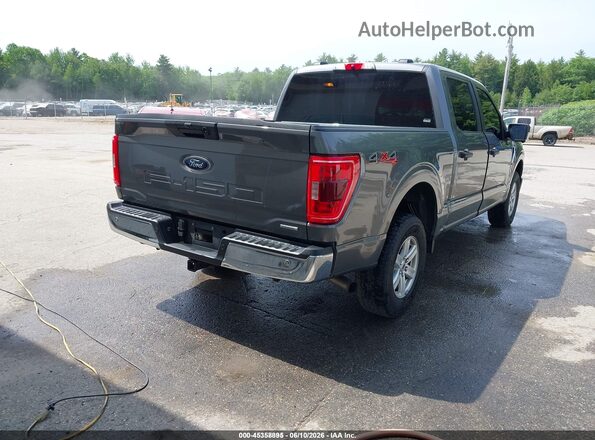 1FTEW1EP4NKE05841 2022 FORD F150 Gray Trasero derecho