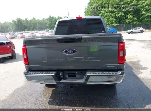 1FTEW1EP4NKE05841 2022 FORD F150 Gray 