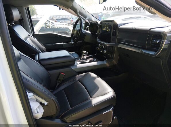 1FTEW1EP4PFB56663 2023 FORD F150 White Front interior view