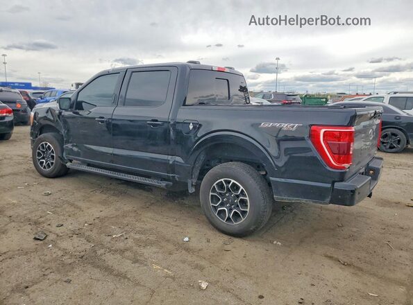 1FTEW1EP4PFB65900 2023 FORD F150 Black Հետևի ձախ