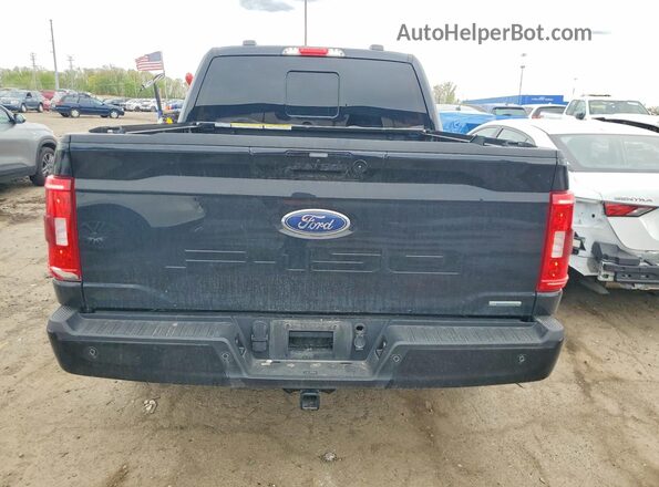 1FTEW1EP4PFB65900 2023 FORD F150 Black Հետևի տեսք