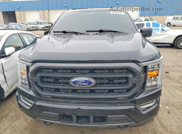 1FTEW1EP4PFB65900 2023 FORD F150 Black Դիմացի տեսք