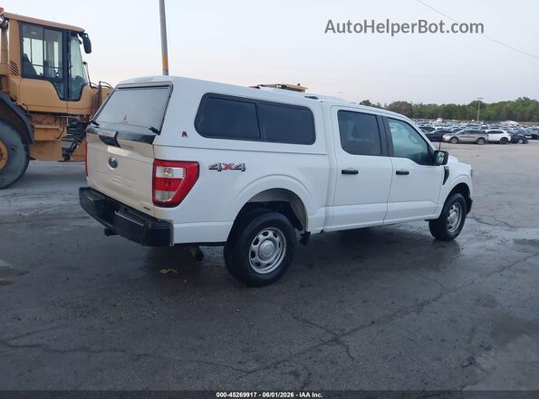 1FTEW1EP4PKD18752 2023 FORD F150 White Հետևի աջ