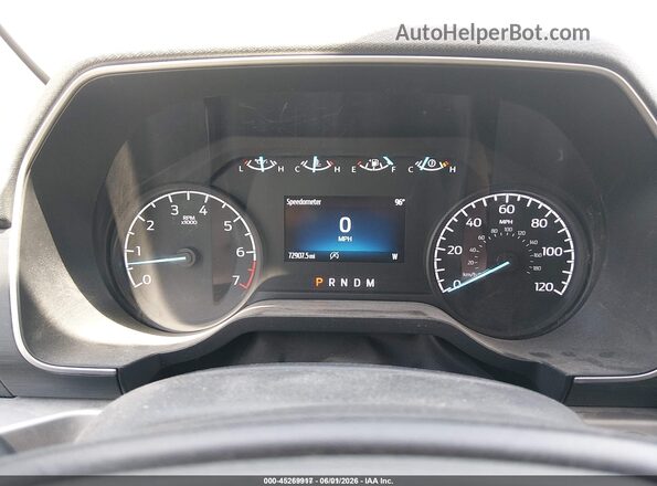 1FTEW1EP4PKD18752 2023 FORD F150 White Հետևի նստատեղերի տեսք