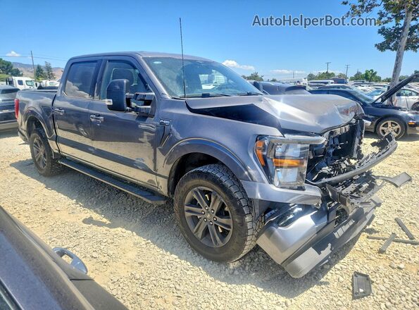 1FTEW1EP4PKE26224 2023 FORD F150 Угольный Передняя правая четверть
