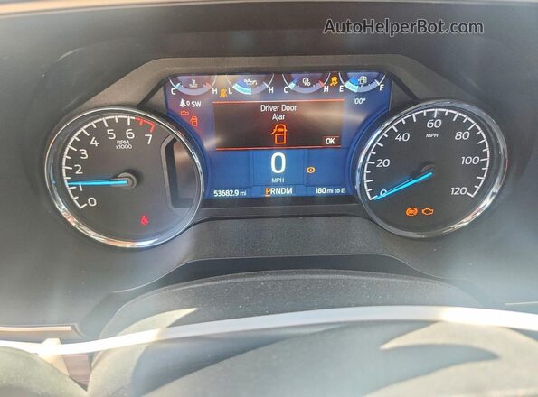 1FTEW1EP4PKE26224 2023 FORD F150 Угольный Вид щитка приборов
