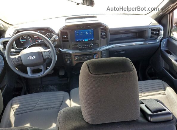 1FTEW1EP4PKE85743 2023 FORD F150 White Առջևի վահանակի տեսք