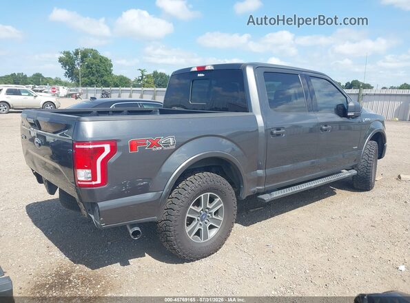 1FTEW1EP5GFB77165 2016 FORD F150 Gray უკანა მარჯვენა