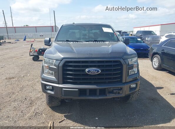 1FTEW1EP5GFB77165 2016 FORD F150 Gray უკანა სალონის ხედი