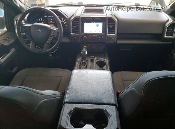 1FTEW1EP5GFC97936 2016 FORD F150 Black Առջևի վահանակի տեսք