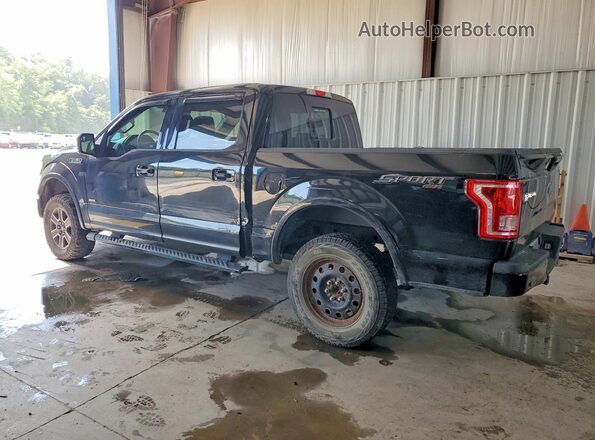 1FTEW1EP5GFC97936 2016 FORD F150 Black Հետևի ձախ