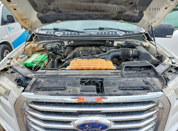 1FTEW1EP5GKD70522 2016 FORD F150 White Սալոնի հետևի տեսք