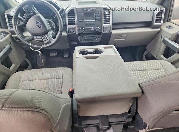 1FTEW1EP5GKE81703 2016 FORD F150 Серебряный Вид панели приборов
